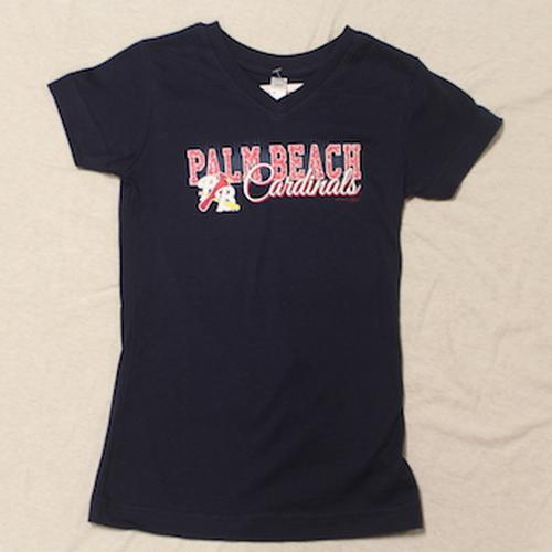 Palm Beach Cardinals Girls Kirsty V-Neck Tee