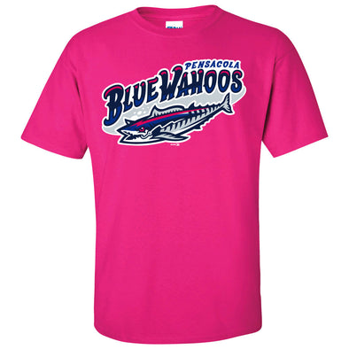 Pensacola Blue Wahoos Adult Basic T-Shirt