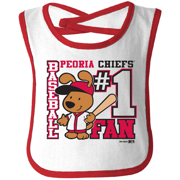 Peoria Chiefs Infant Bib