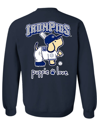Lehigh Valley IronPigs Puppie Love Crewneck Fleece