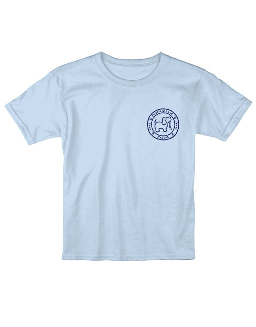 Puppie Love Santa Paws Reindeer Adult Tee