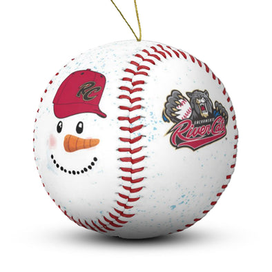 ORNAMENT SNOWMAN, SACRAMENTO RIVER CATS