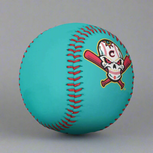 Columbus Clippers B More Teal Logo Baseball