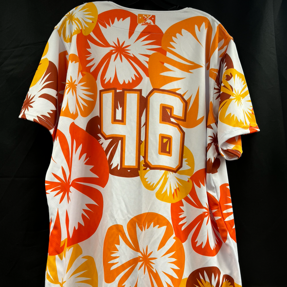 CALIFORNIA POPPIES JERSEY #46-SIZE 48, SACRAMENTO RIVER CATS