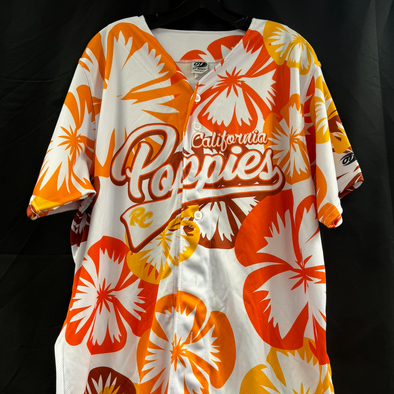 CALIFORNIA POPPIES JERSEY #46-SIZE 48, SACRAMENTO RIVER CATS