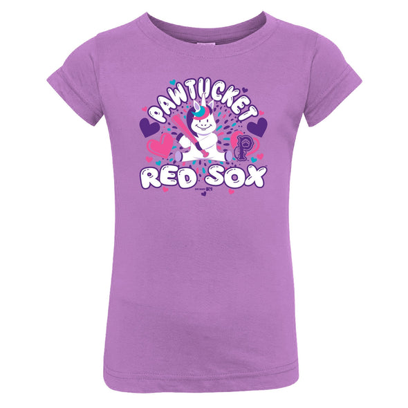 Pawtucket Red Sox Bimm Ridder Lavendar Toddler Sarah Tee