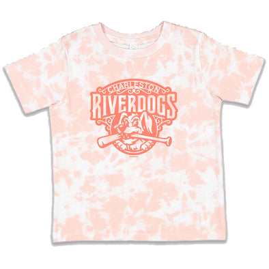 Charleston RiverDogs Toddler Tiedye Baseball Tee