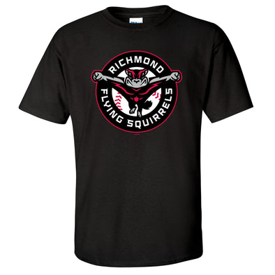 Richmond Flying Squirrels Primary Logo Tee