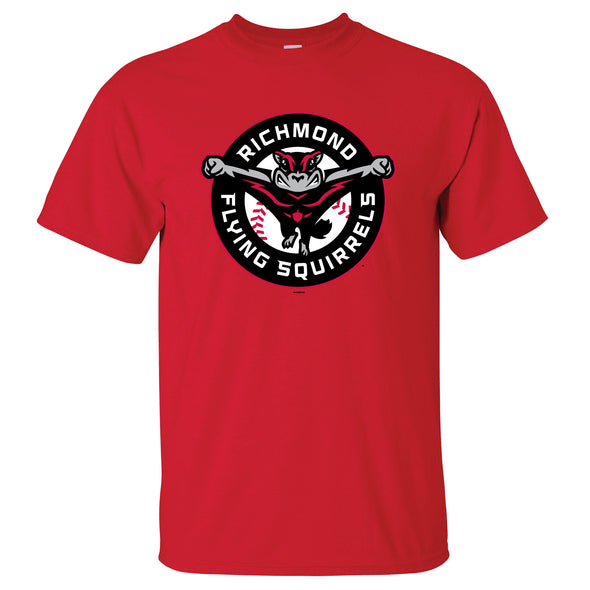 Richmond Flying Squirrels Primary Logo Tee