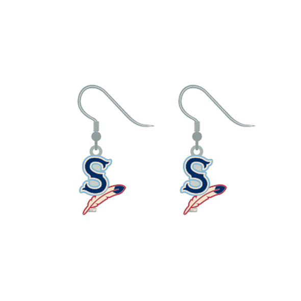 Spokane Indians Home Cap Logo Earrings