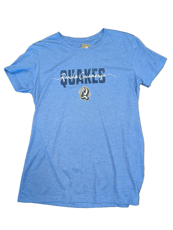 Ladies Script Tee Royal