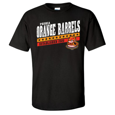 Peoria Orange Barrels Article T-Shirt