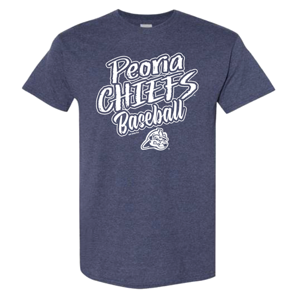 Adult Peoria Chiefs Lease T-Shirt