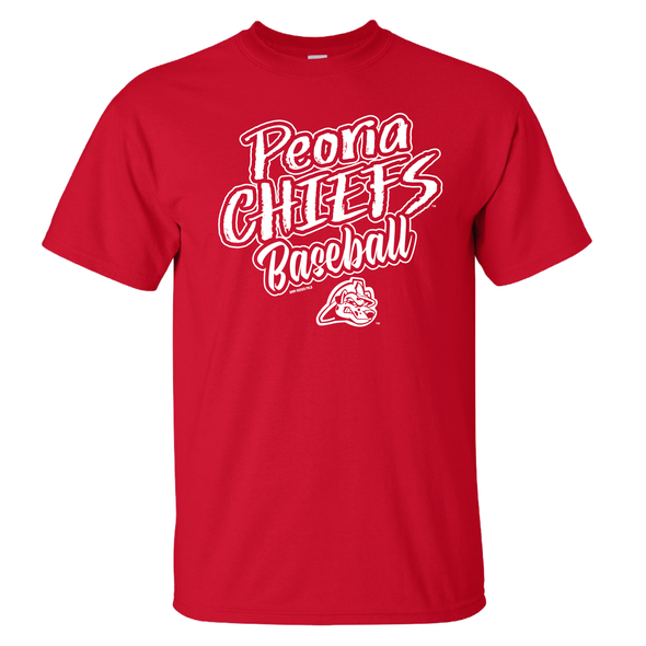 Adult Peoria Chiefs Lease T-Shirt