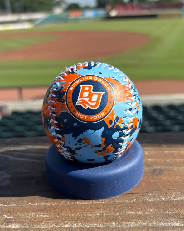 Paint Splatter Baseball