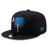 Myrtle Beach Pelicans New Era Navy 59Fifty Palmetto State Cap