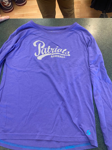 Somerset Patriots Soffe Youth Purple Long Sleeve