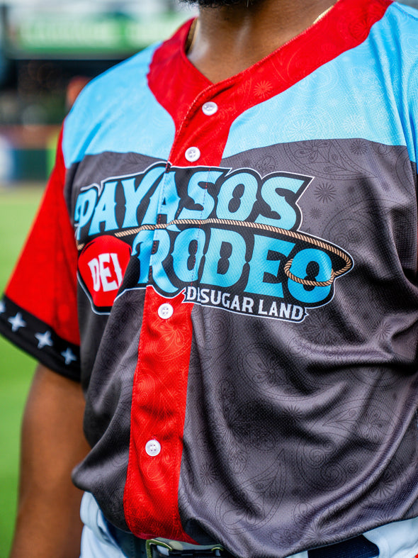 Sugar Land Space Cowboys EvoShield Youth Jersey Payasos Replica