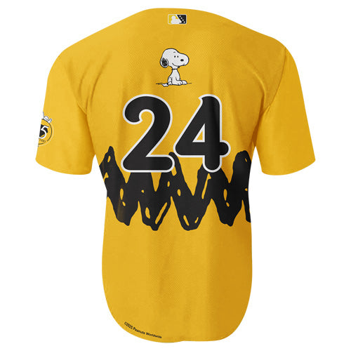 Myrtle Beach Pelicans OT Sports 2025 Peanuts Specialty Jersey