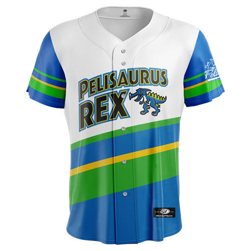 Myrtle Beach Pelicans OT Sports Pelisaurus Rex Replica Jersey