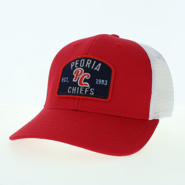 Peoria Chiefs Red Mid-Pro Snapback