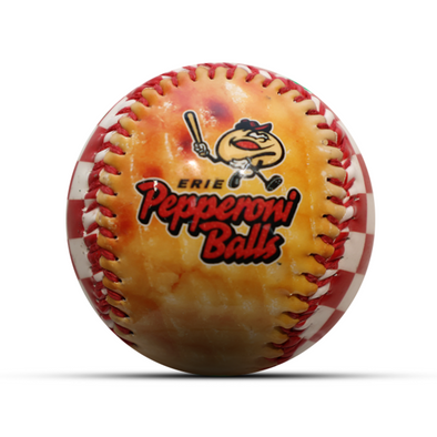 Erie SeaWolves Pepperoni Balls Baseball