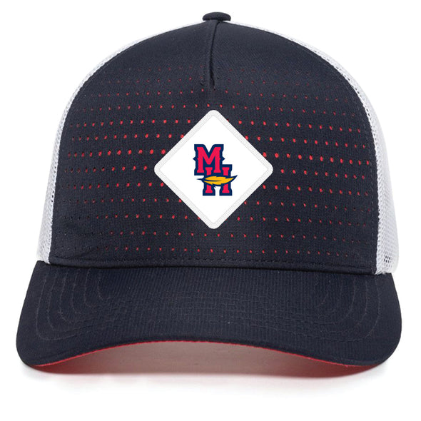 Toledo Mud Hens Perf. Panel Diamond Patch Cap