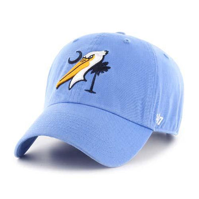 Myrtle Beach Pelicans 47 Brand Periwinkle Blue Alternate Flag Clean Up Cap