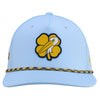 Myrtle Beach Pelicans Black Clover Light Blue Perfect Game Alternate Adjustable Cap