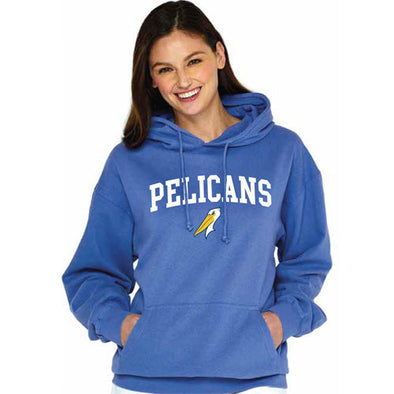 Myrtle Beach Pelicans Soft As A Grape Periwinkle Softwash Hood