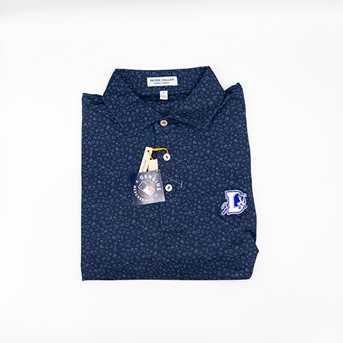 Durham Bulls Peter Millar Batter Up Performance Polo