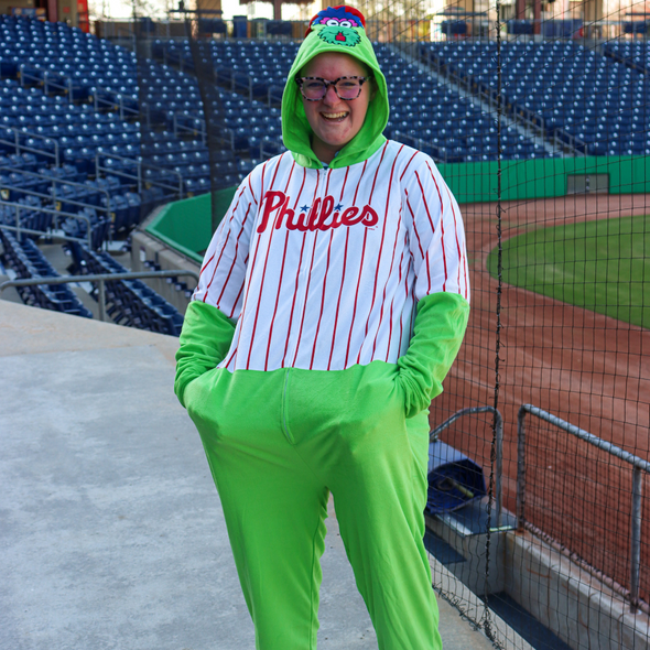Philadelphia Phillies Phanatic Union Suit