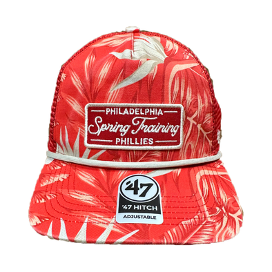 Philadelphia Phillies 47 Brand Red Tropical Hitch Cap