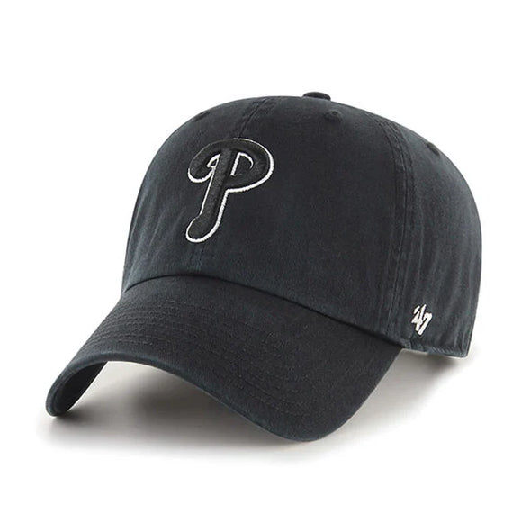 '47 Clean Up Philadelphia Phillies Black Adjustable Hat