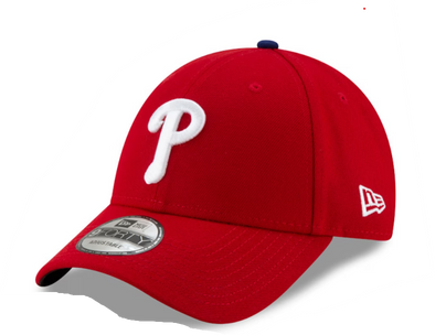 New Era 9Forty Philadelphia Phillies 'The League' Adjustable Red Hat