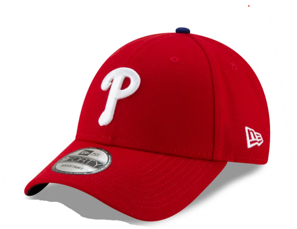 New Era 9Forty Philadelphia Phillies 'The League' Adjustable Red Hat