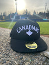 Vancouver Canadians Fitted Throwback Cap Low Profile