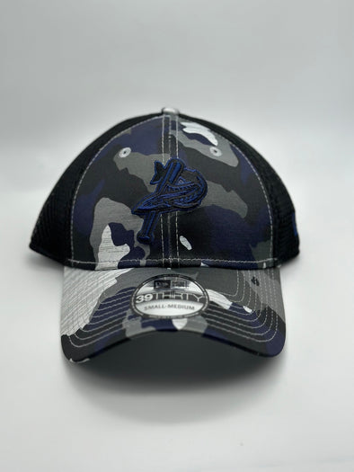 ONLINE EXCLUSIVE Pensacola Blue Wahoos New Era 9Thirty Camo Hat