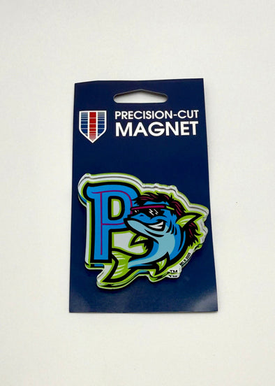 Pensacola Blue Wahoos Acrylic Mullets Magnet
