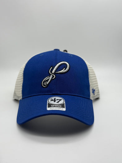 Pensacola Blue Wahoos '47 Royal Flagship MVP Hat