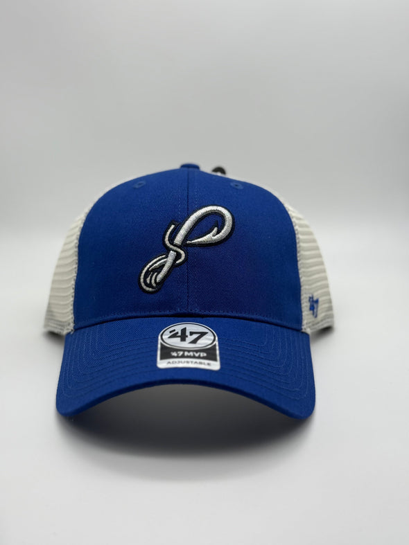 Pensacola Blue Wahoos '47 Royal Flagship MVP Hat