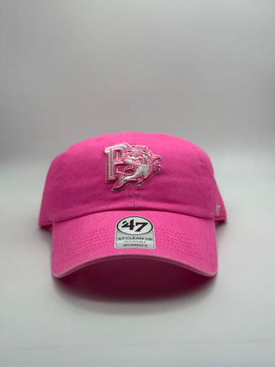 Pensacola Blue Wahoos Fluro Pink Bright Side Clean Up Mullets Hat