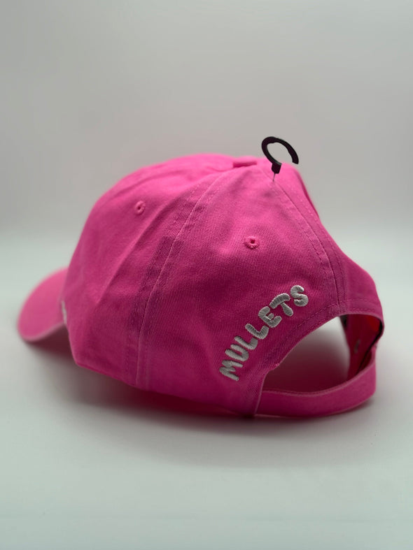 Pensacola Blue Wahoos Fluro Pink Bright Side Clean Up Mullets Hat