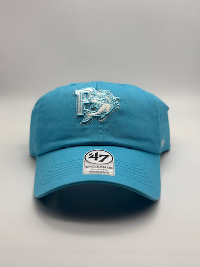 Pensacola Blue Wahoos Caribbean Blue Bright Side Clean Up Hat