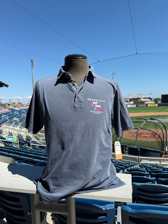 Pensacola Blue Wahoos Coastal Color Polo