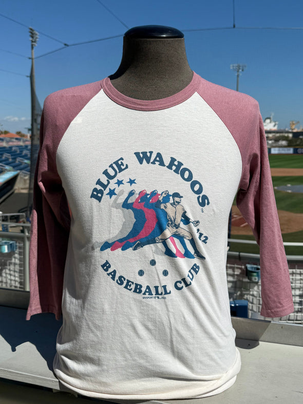 Pensacola Blue Wahoos Mickey Baseball T-shirt
