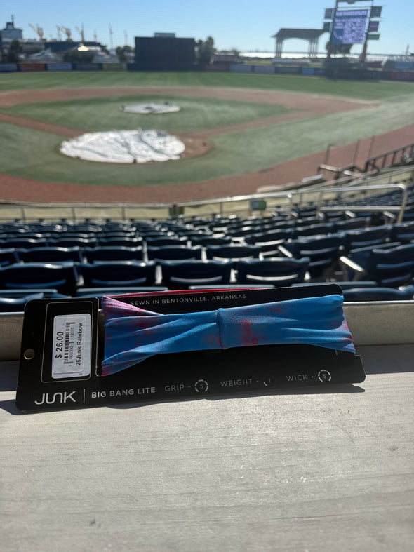 Pensacola Blue Wahoos Rainbow JUNK Headband