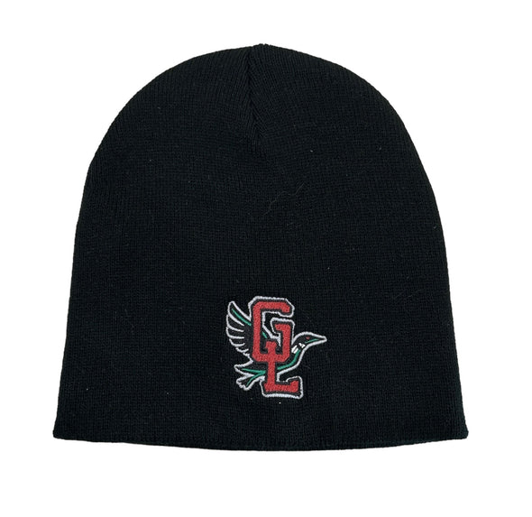 Great Lakes Loons Black 8" Acrylic Beanie