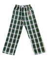 Great Lakes Loons Boxercraft Green Plaid Flannel Pant - Youth