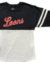 Great Lakes Loons Boxercraft Script Pom Pom Long sleeve - Womens